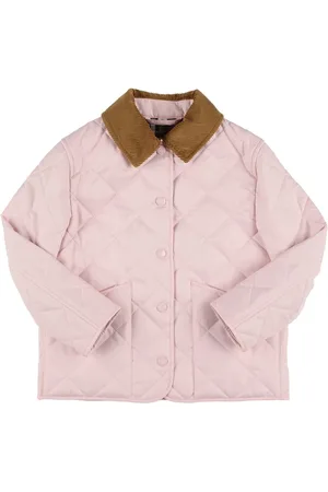 Burberry Blouson Matelassé Avec Doublure À Carreaux