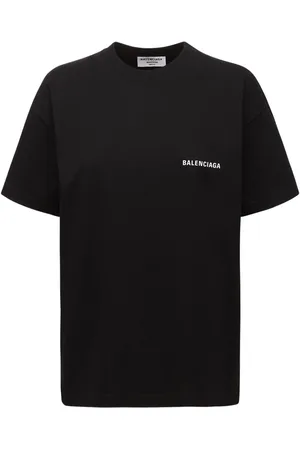 Balenciaga T-shirt Medium En Jersey Imprimé Logo