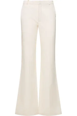 Ludovic De Saint Sernin Pantalon Droit En Toile Taille Mi-haute