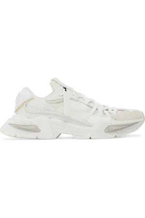 Dolce & Gabbana Sneakers En Cuir Et Tissu Technique Airmaster