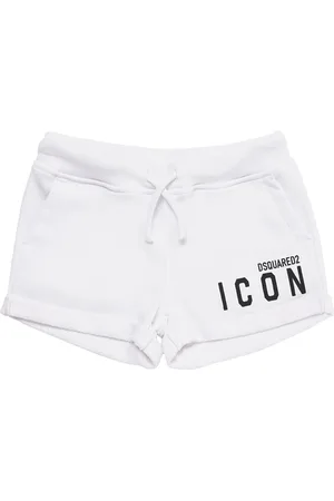 Dsquared2 Short En Coton Imprimé Logo
