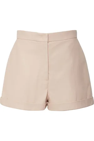 Max Mara Short En Cuir Nappa Andorra