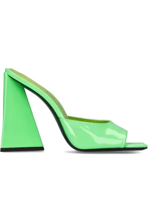 The Attico Mules En Cuir Verni Devon 115 Mm