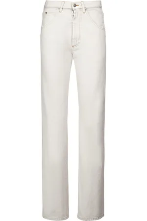 Maison Margiela Jean Ample En Denim De Coton Délavé