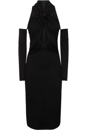Giambattista Valli Robe Midi En Maille De Viscose