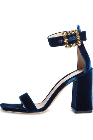 Gianvito Rossi Sandales À Talons En Daim Wondy 95 Mm