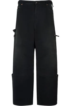 Balenciaga Jean En Denim De Coton Doux