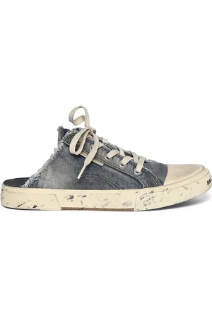 Balenciaga Mules En Coton Mélangé Paris 20 Mm