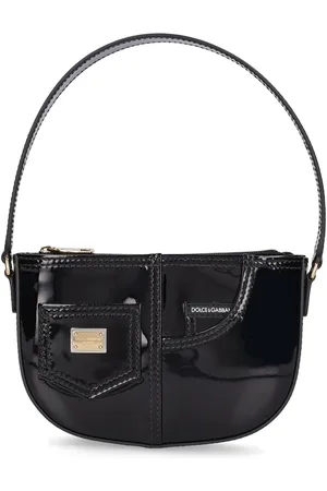 Dolce & Gabbana Sac Porté Épaule En Cuir Verni