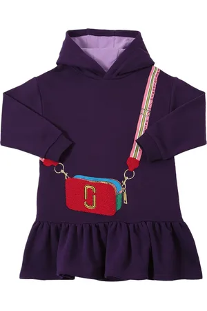 Marc Jacobs Robe En Jersey De Coton Imprimé À Capuche