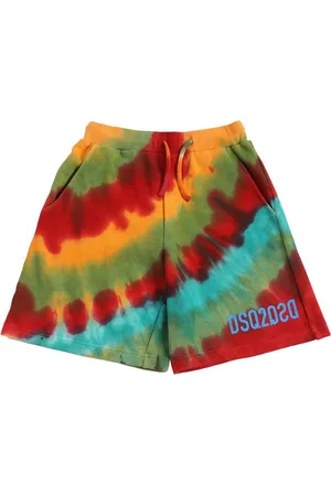 Dsquared2 Short En Molleton De Coton Tie & Dye