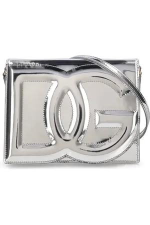 Dolce & Gabbana Sac Porté Épaule Laminé À Logo