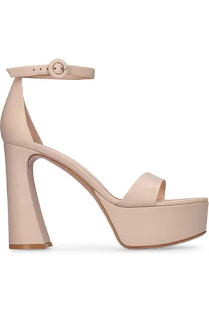 Gianvito Rossi Sandales À Talons En Cuir Holly 125 Mm
