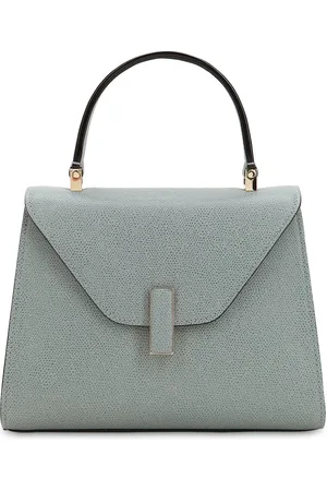 VALEXTRA Petit Sac En Cuir Grainé "iside"