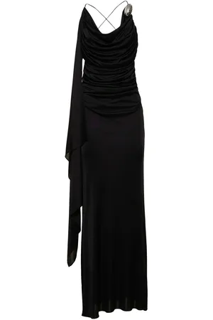 GIUSEPPE DI MORABITO Robe Longue En Viscose Drapée