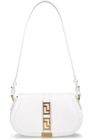 VERSACE Petit Sac Porté Épaule En Cuir Greca Goddess