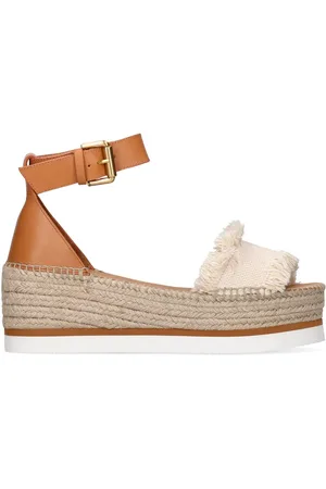 See by Chloé Espadrilles Compensées En Toile Glyn 80 Mm