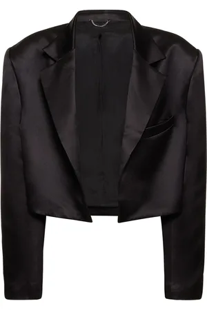 MAGDA BUTRYM Lvr Exclusive - Blazer En Laine Et Soie
