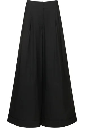 Puccini Pantalon Large En Sergé À Logo
