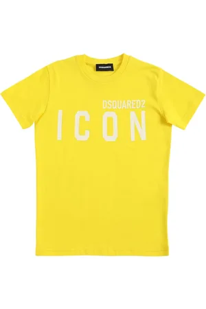 Dsquared2 T-shirt En Jersey De Coton Imprimé Icon