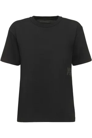 Alexander Wang T-shirt En Coton À Manches Courtes Essential