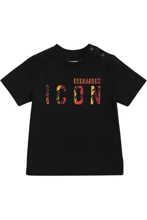 Dsquared2 T-shirt En Jersey De Coton À Imprimé Logo