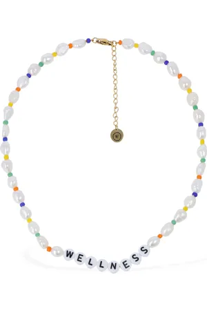 Sporty & Rich Collier En Fausses Perles Et Perles Wellness