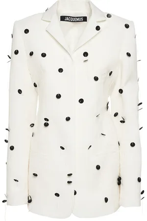 Jacquemus Veste En Crêpe La Veste Caraco Brodée