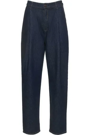 MAGDA BUTRYM Jean Baggy En De Coton Taille Haute