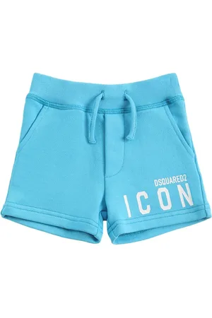Dsquared2 Short En Coton Imprimé Logo