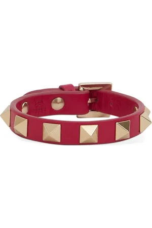 VALENTINO GARAVANI Bracelet En Cuir Rockstud