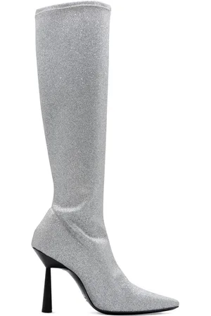 Gia Borghini Bottes À Paillettes Rosie 8 100 Mm