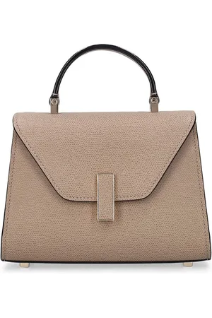 VALEXTRA Sac À Main En Cuir Grainé Iside