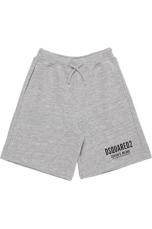 Dsquared2 Short En Coton Imprimé Logo