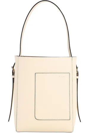 VALEXTRA Sac Cabas Mini En Cuir Grainé Souple Bucket