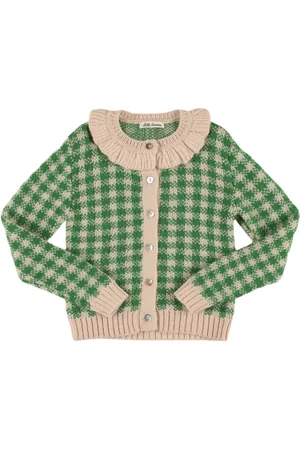 Hello Simone Cardigan En Maille De Laine Mélangée Sara