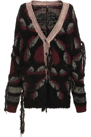 Etro Cardigan En Laine Mélangée