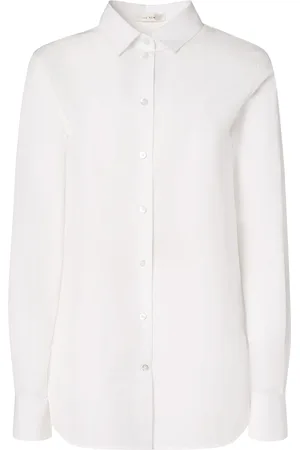 The Row Chemise En Popeline De Coton Metis