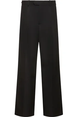 Carven Pantalon Ample En Grain De Poudre