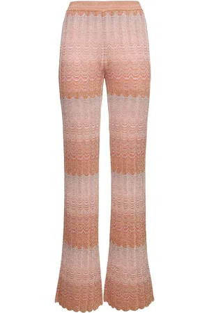 Missoni Pantalon Évasé En Maille De Lamé De Viscose