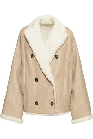 Brunello Cucinelli Veste Réversible En Shearling