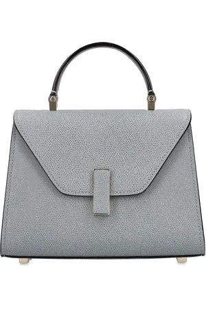 VALEXTRA Sac À Main En Cuir Grainé Iside