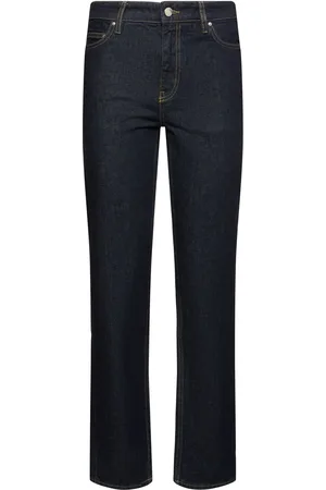 Totême Jean Fuselé En Denim Taille Basse