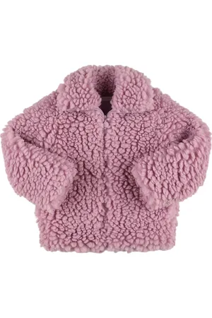 Stella McCartney Manteau En Shearling Synthétique