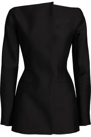 Jacquemus Robe Courte En Laine Et Soie La Robe Spalla