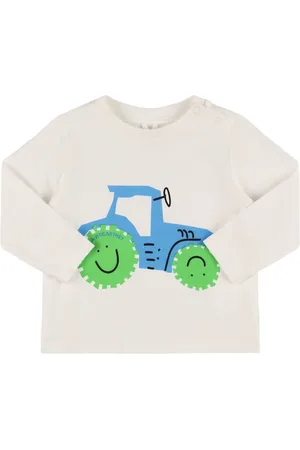 Stella McCartney Haut En Jersey De Coton Imprimé