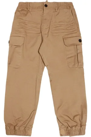 Dsquared2 Pantalon Cargo En Gabardine De Coton Mélangé