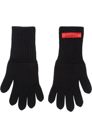 Max&Co. Gants En Maille De Laine Mélangée À Logo