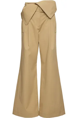 J.W.Anderson Pantalon Trench Évasé En Sergé