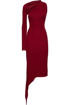 Courrèges Robe Longue En Crêpe De Jersey
